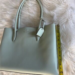 Kate Spade Light Green Tote Bag